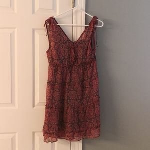 American Eagle sleeveless patterned dress
